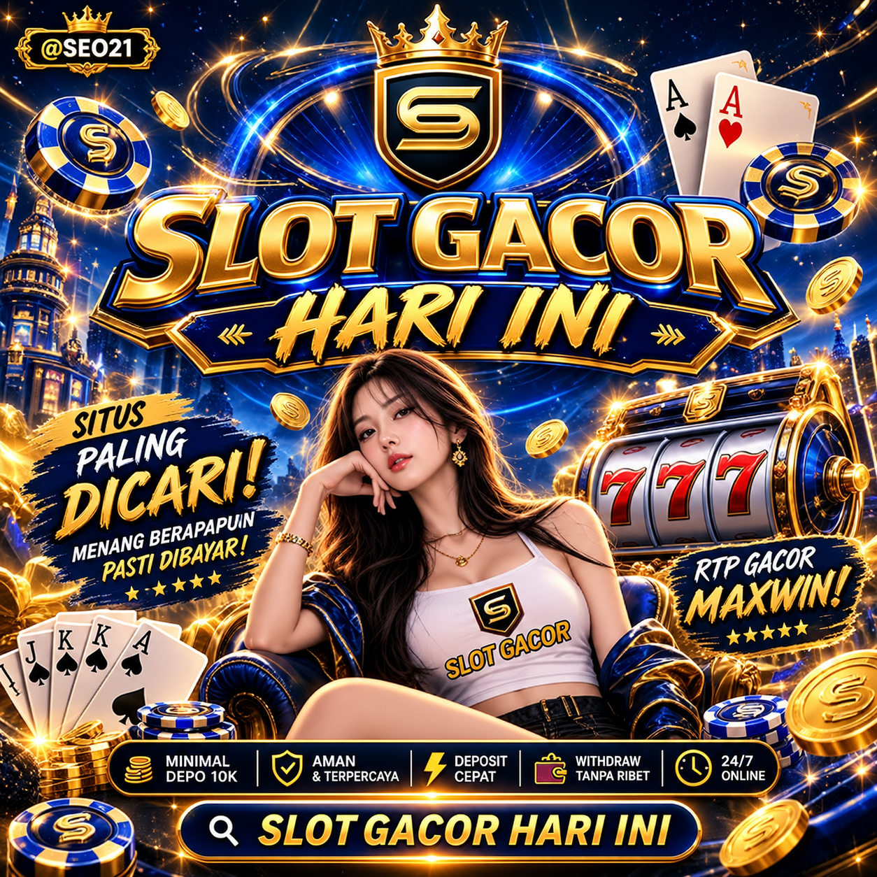 Tampilan utama aplikasi slot 128 dengan akses permainan digital